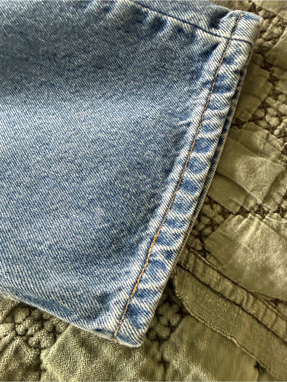 🔥 Vintage Levi’s 505 Jeans USA 34x30 Regular Fit Straight Leg 100% Cotton Denim - Picture 12 of 14